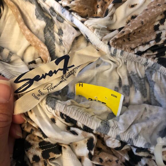 NWOT Seven brand Sexy Snake One Shoulder Maxi - Picture 3 of 4